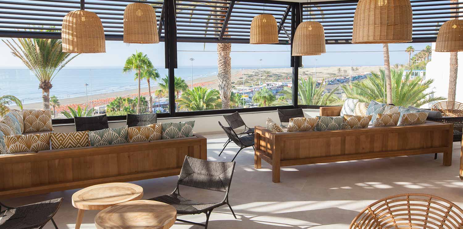  Corallium Dunamar by Lopesan Hotels terrace with sea views 